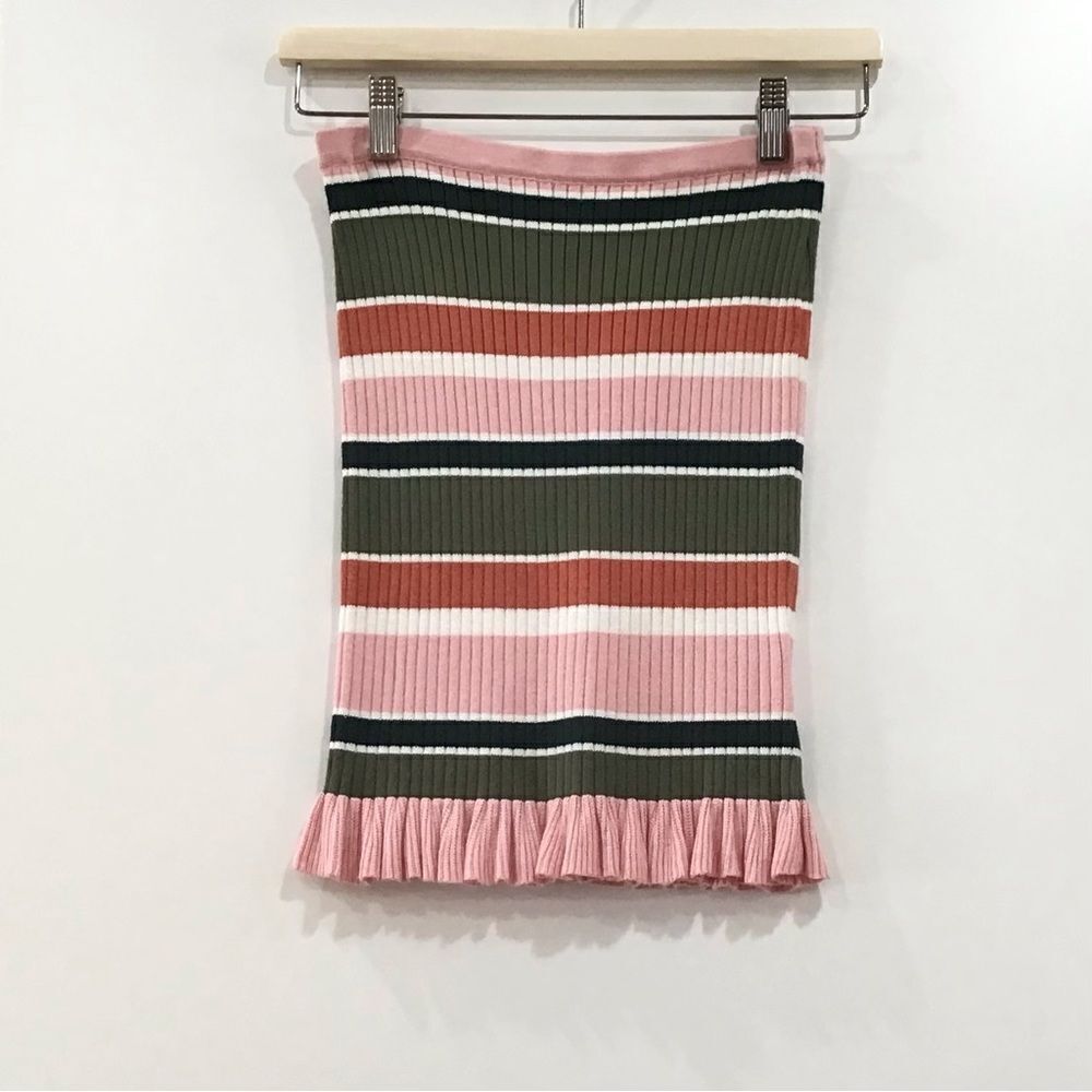 Tube Top, Stripe, MinkPink, Size XS